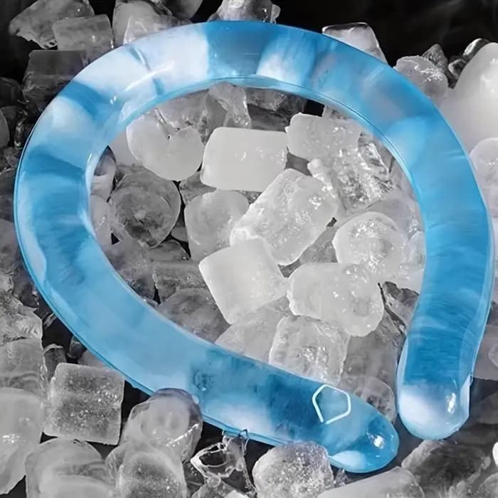 Collier rafraîchissant pour le cou, outil de prévention des coups de chaleur estivaux et de refroidi