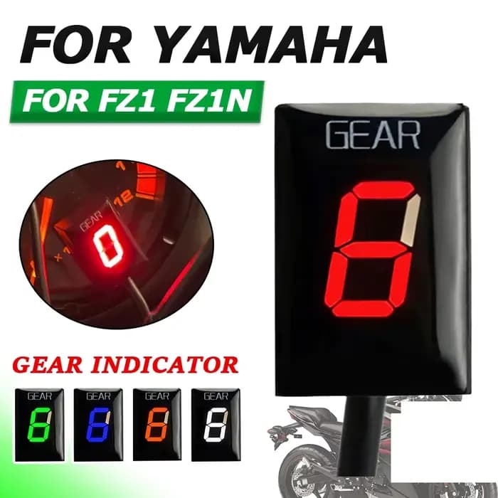Pour YAMAHA FZ1 FZ1N FZ1S FZ 1 1N 1S YZF-R1 Fz-16 Fz16 FZ8 Moto Accessoires Gear Indicateur Ecu Moun