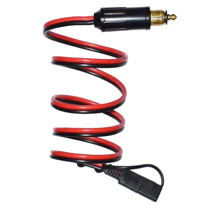 Connecteur adaptateur DIN Hella Powerlet vers SAE, pour moto BMW, avec barrage de polarité SAE, 14AW