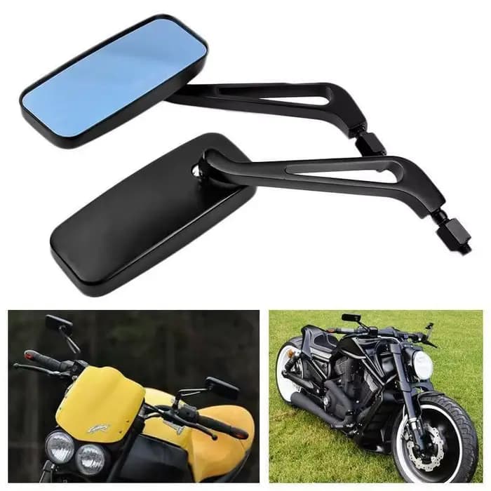 Rétroviseur de moto Harley, 2 pièces, Dynorphin Softail Sportster Touring, galvanoplastie