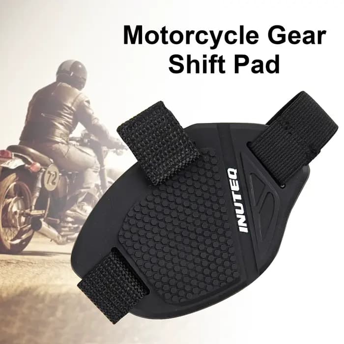 Coussinet de changement de vitesse pour moto, housse de Protection pour botte en caoutchouc, bouclie