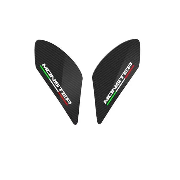 Autocollants pour réservoir de carburant de moto Ducati Monster 797 821 1200 EVO, autocollants en Fi