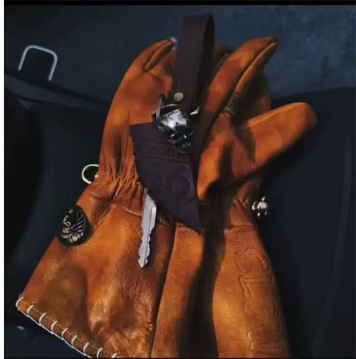 Gant de course de Moto en cuir Vintage Guantes Moto Luvas doigt complet gants de motard de Motocross