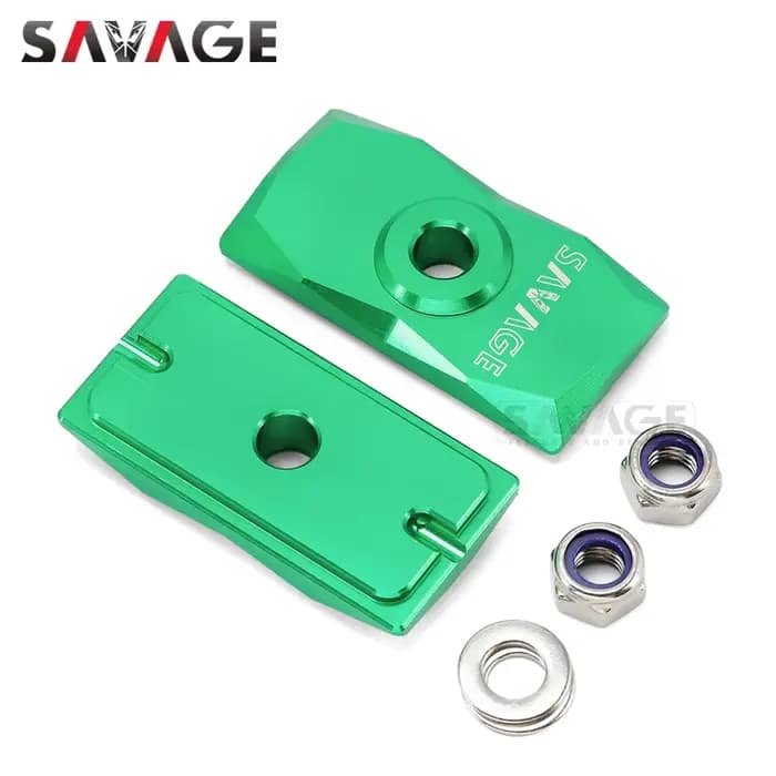 Embout de bras oscillant de réglage de chaîne, pour KAWASAKI NINJA 500 400 250/R/SL Z400 Z250 Z300 V
