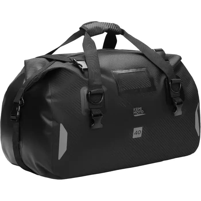 Sac arrière étanche pour moto, sacoches, sac à dos multifonctionnel sec, sacs de bagages de voyage s