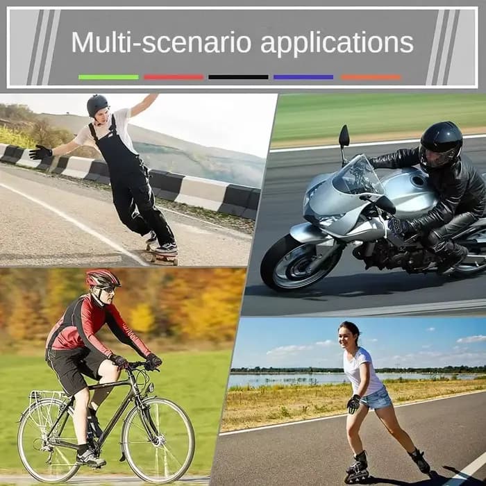 Gants de moto respirants pour moto, gants d'équitation d'été, gants de moto à écran tactile, gants d