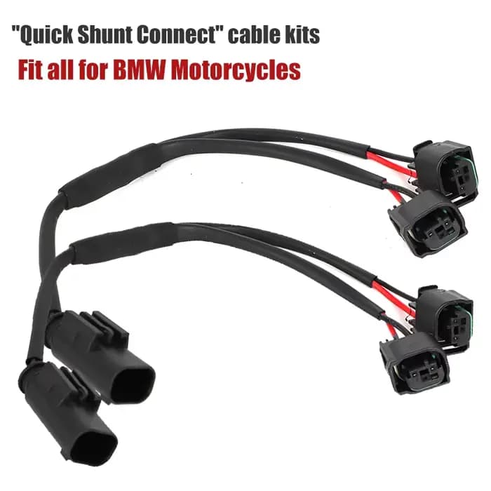Jeu de câbles à connexion rapide pour BMW, adaptateur d'extension de prise de Circuit de Shunt pour