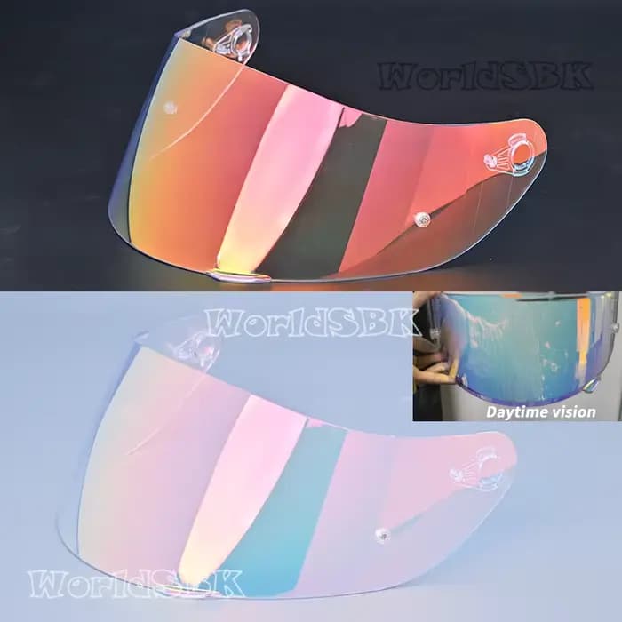 Visière de casque pour AGV K1 K3SV K5, lunettes de casque de moto, lentille de décoloration, visière