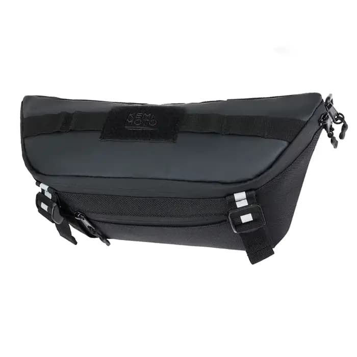 Sac de guidon de moto universel, sac de fourche avant de moto, sac de rangement avant étanche en PVC