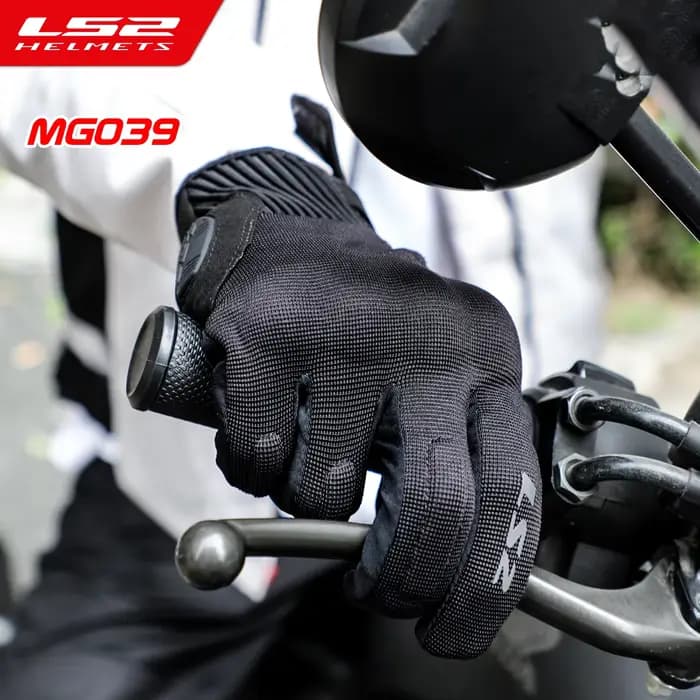 LS2 MG039 LS2 gants de moto originaux été respirant Luvas Motocross cyclisme gants de course hommes
