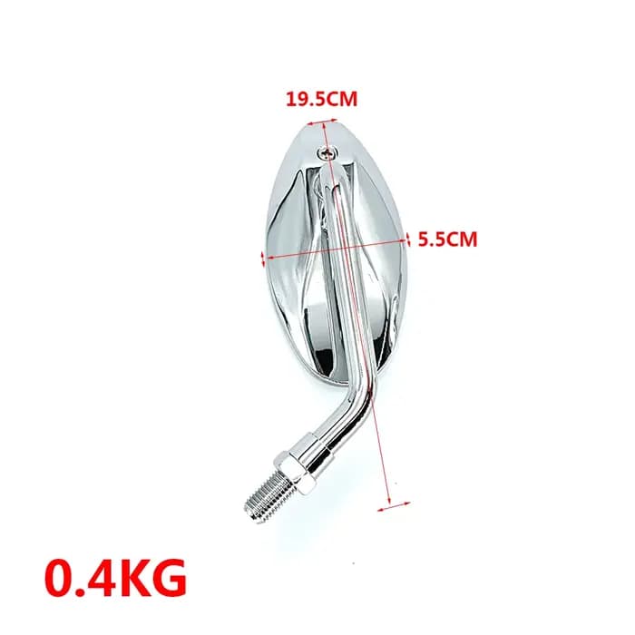 Universel 10mm nouveau miroir de moto Scooter e-bike rétroviseurs 2 pièces/paire électromobile arriè