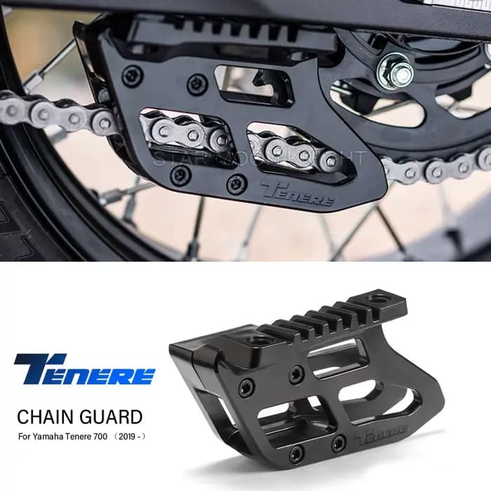 Guide de chaîne, couvercle de Protection, accessoires de moto pour Yamaha Tenere700 Tenere 700 2019-