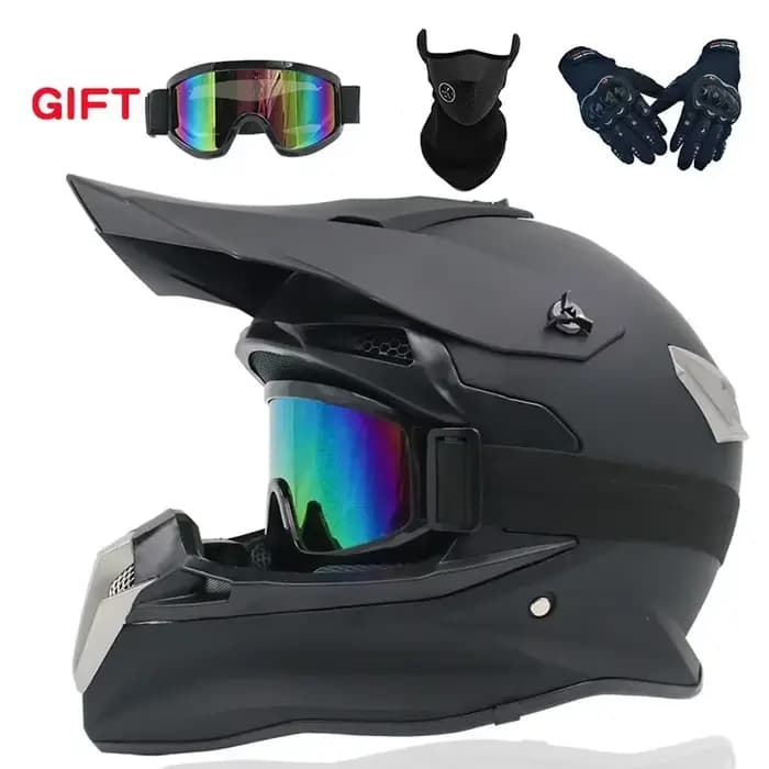 Casque de moto vélo descente capacité ATV Cross Casque enfant montagne équitation Casque pour rallye