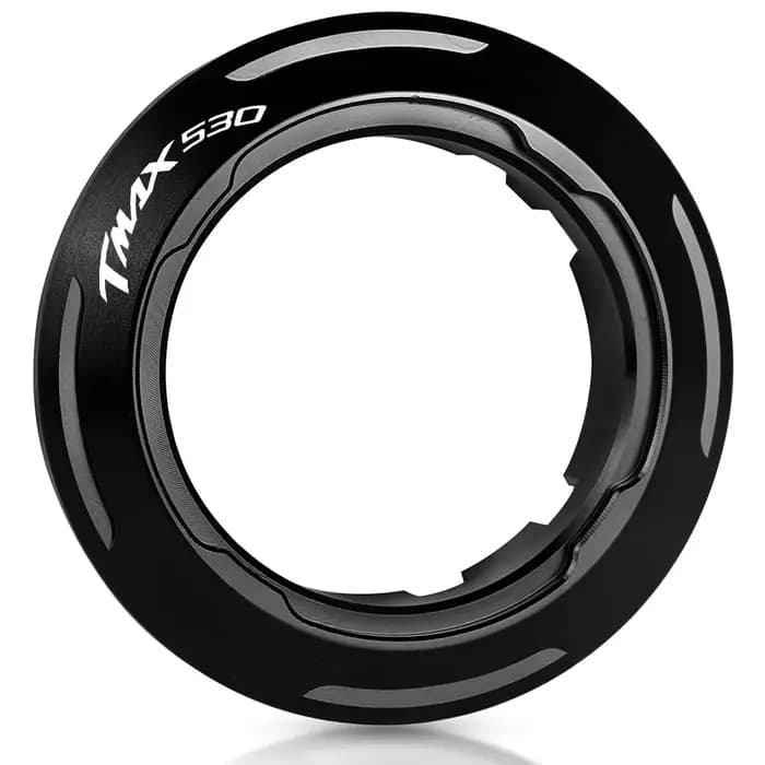 Couvercle de commutateur d'allumage de moto, anneau de protection pour interrupteur à clé, pour Yama