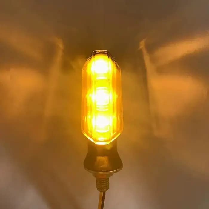 BLALION-Clignotant LED pour moto, feu arrière étanche pour scooter RL UTV, lumière de sauna, clignot