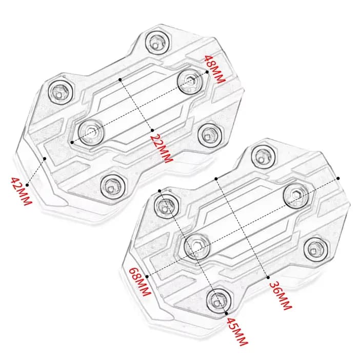 Accessoires de protection de pare-chocs de moteur de moto, pour Honda africa twin 1100 CRF1100 / L C
