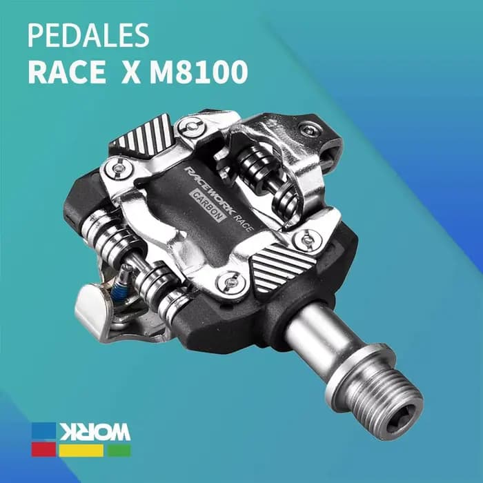 Pédales de vélo vtt en carbone XT pédale de printemps autobloquante pédales automatiques de vélo de