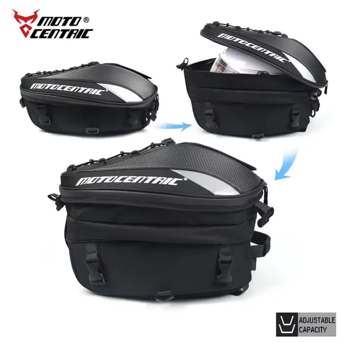 Motocentral – sac à dos étanche pour moto, multifonction, pour siège arrière, grande capacité