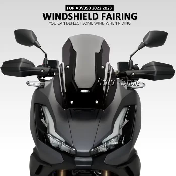 Carénage de Pare-Brise Avant en Acrylique, Accessoires de Moto pour HONDA ADV350 Adv350 ADV 350 2022