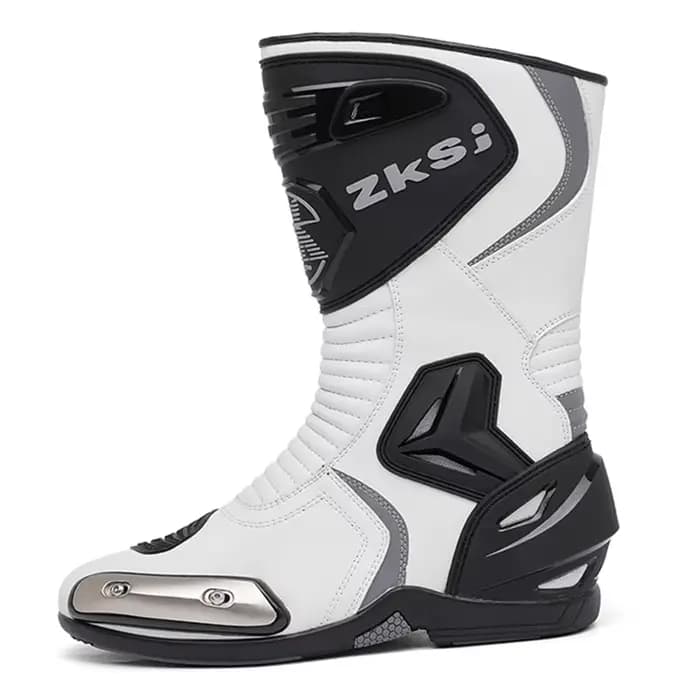 Bottes de Motocross antidérapantes pour hommes, chaussures de route antidérapantes, résistantes à l'