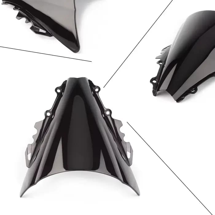 Pare-brise à Double bulle pour moto, pour Yamaha YZF R6 YZFR6 2006 – 2007, accessoires de carénage,