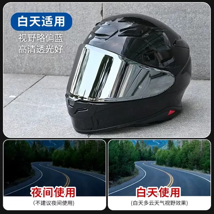 Pour SHOEI RF1400 NXR2 CWR-F2 CWR-F2R Z8 X15 x-fifteen X-SPR Pro casque visière lentille bouclier cr