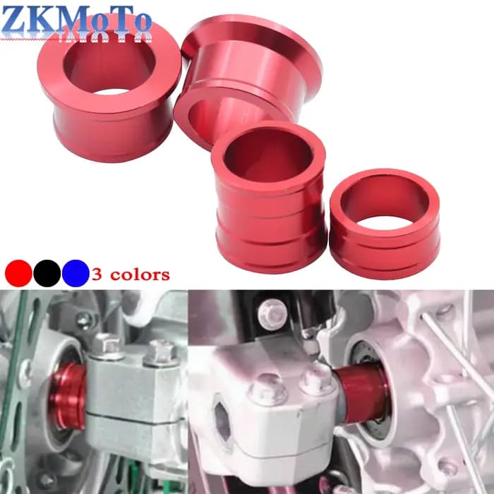 Entretoise de moyeu de roue avant et arrière en aluminium CNC, pour moto Honda CR CR125R CR250R CRF2