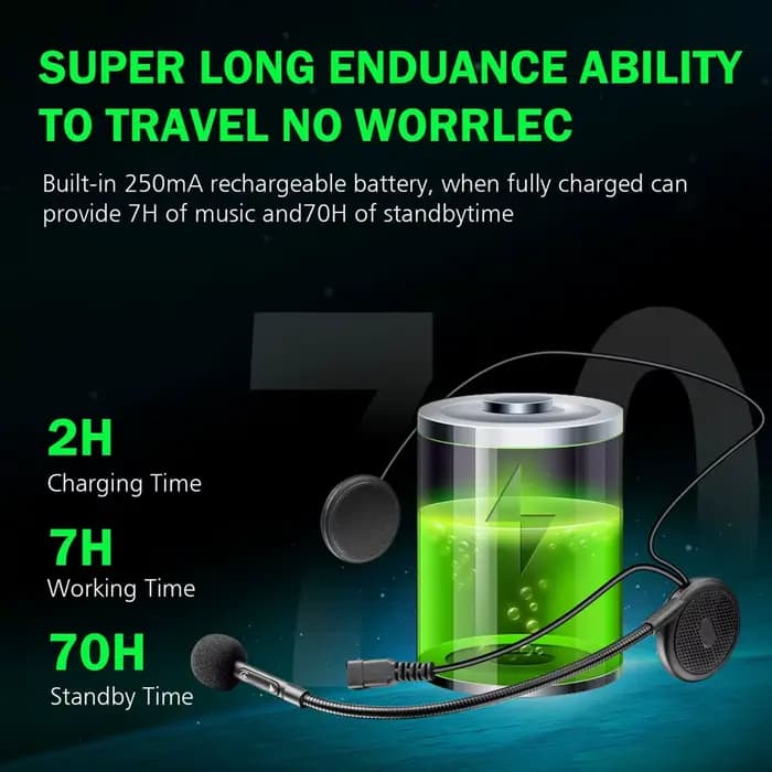 FreedConn casque de Moto interphone sans fil Bluetooth casque casque Moto écouteur musique jouer hau