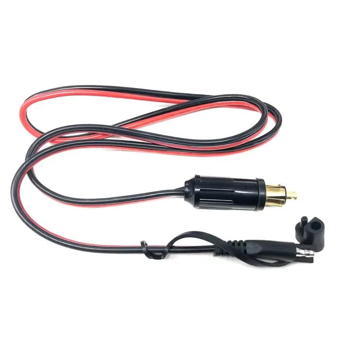 Connecteur adaptateur DIN Hella Powerlet vers SAE, pour moto BMW, avec barrage de polarité SAE, 14AW