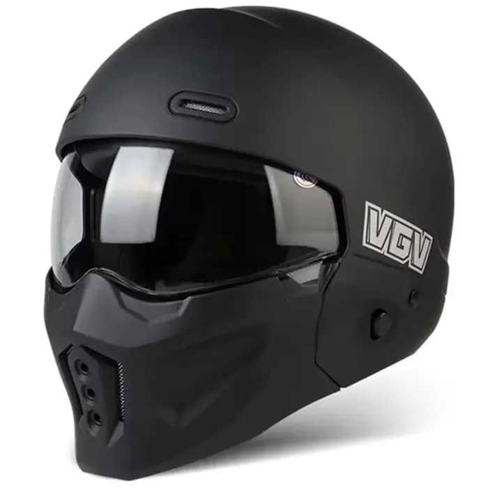 Casque de moto Scorpion, Certification de points chauds, casque rétro, combinaison de guerrier, demi