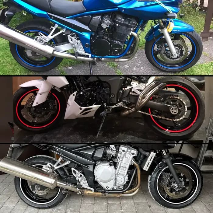 Bandes autocollantes pour roues de moto, autocollants réfléchissants pour jante, bandes de Protectio