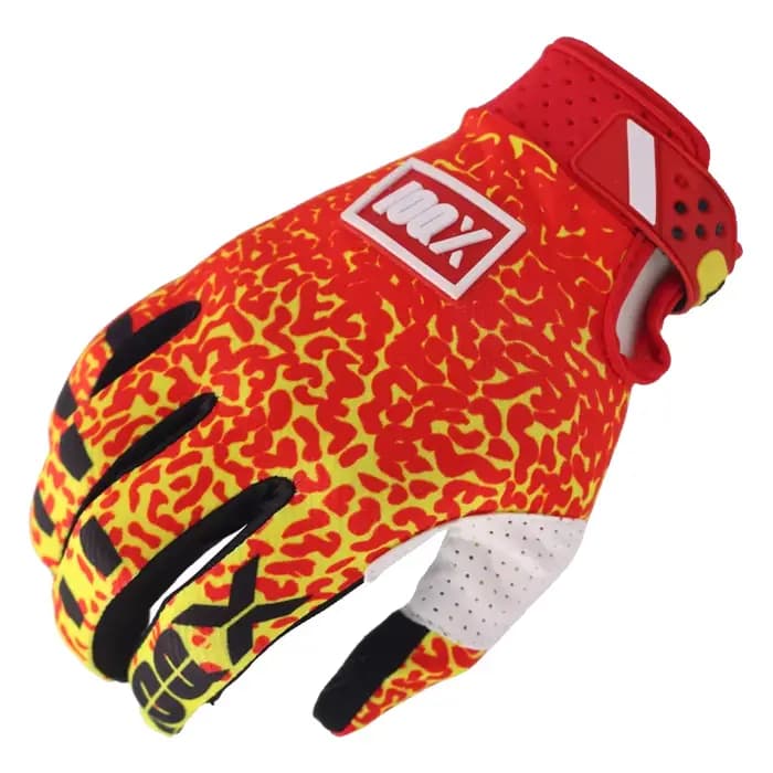 Gants de moto IOQX MX pour motocross, tout-terrain, ATV, VTT, avec doigts entièrement couverts