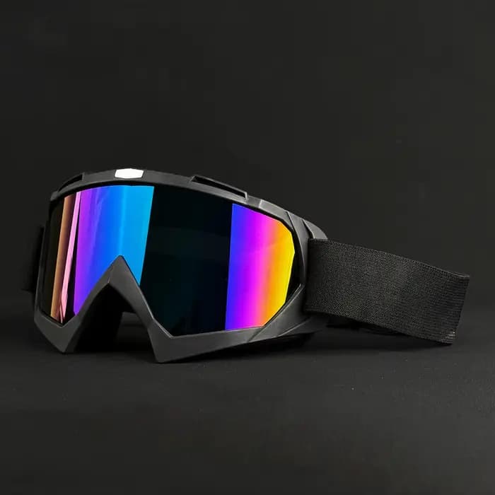 Lunettes de motocross, verres HD anti-vent, lunettes de cyclisme compatibles avec le casque, lunette