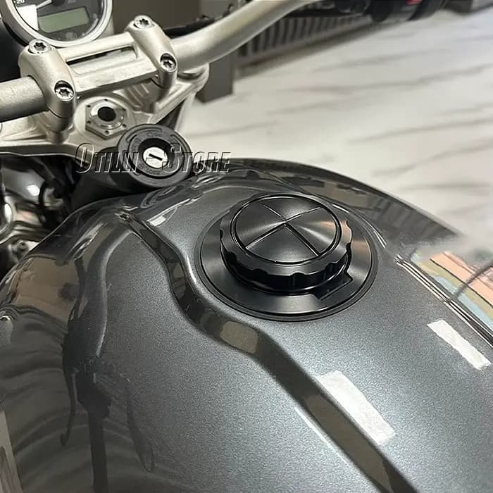 Couvercle de Carburant Précieux pour Moto, Bouchon de Boîte à Huile, en Aluminium CNC, Accessoires p