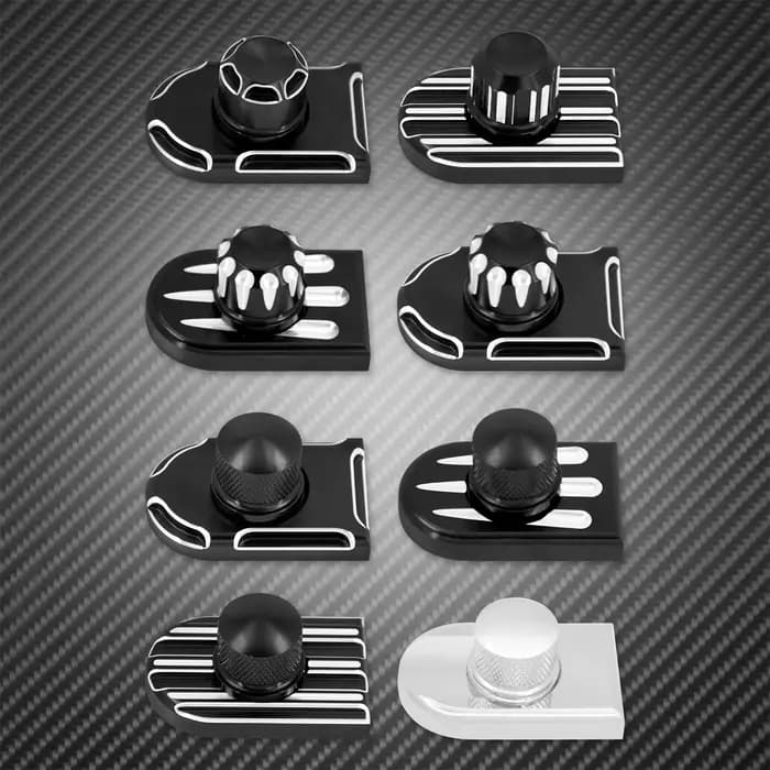 Kit universel de languette d'écrou de vis de boulon de siège de garde-boue arrière de moto, couvercl
