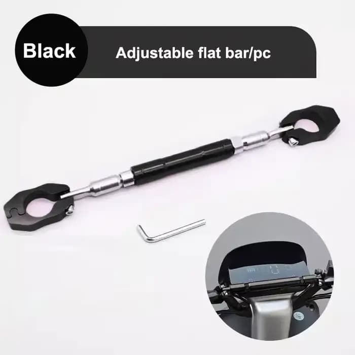 BLALION poignée de guidon de moto poignée barre transversale réglable support d'équilibre régulateur