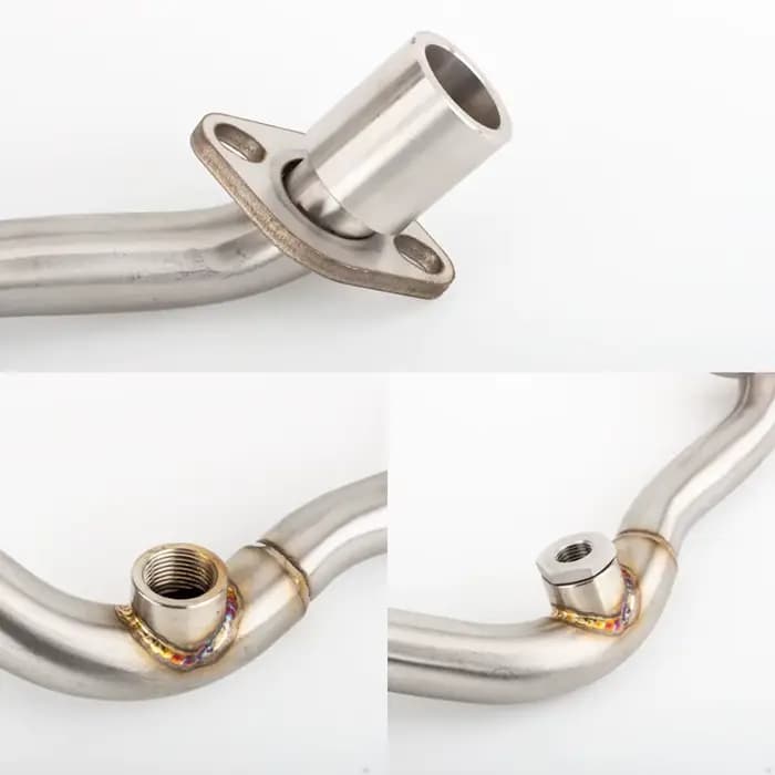 Tuyau de liaison de silencieux d'échappement de sprint de moto 51mm pour Vespa pour Sprint 150ie 125