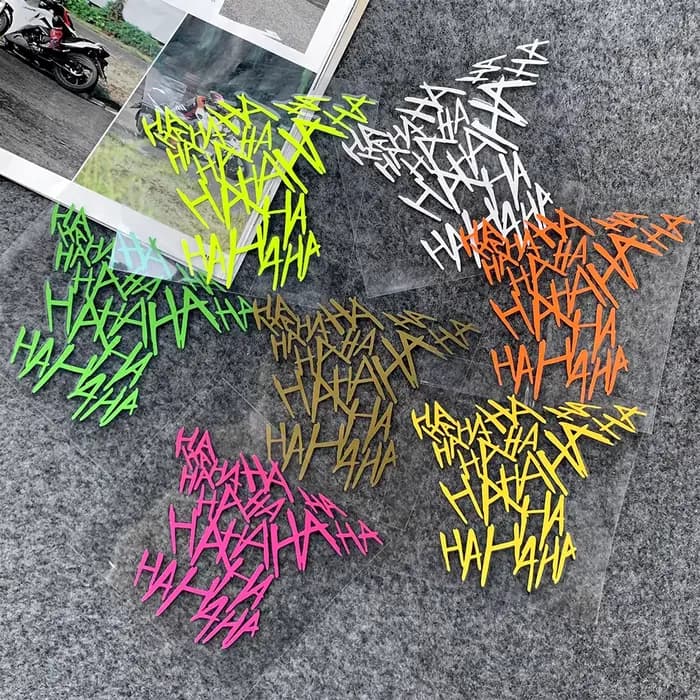 HAHAHA réflecteur Moto casque autocollants Moto accessoires décalcomanie pour Yamaha R1 R3 MT07 R7 Y