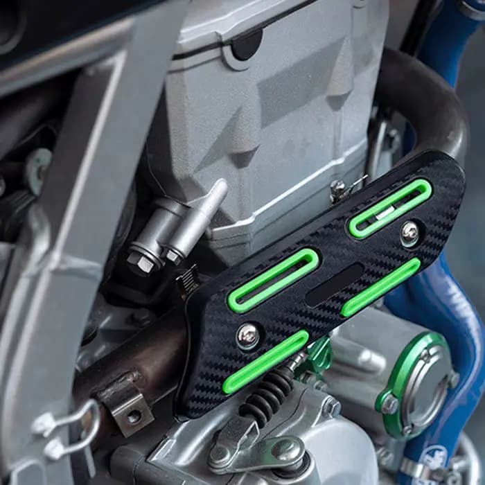 Protecteur d'isolation thermique d'échappement de moto, rénovation CRF, protection universelle Anti-