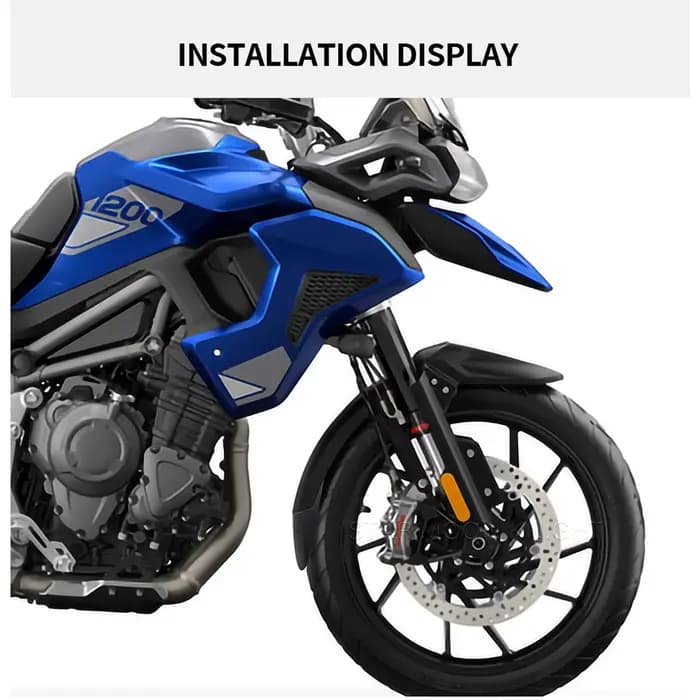 Extension de garde-boue avant de moto, pour Tiger 1200 GT Pro Explorer 2022-, pour Tiger1200 XC XR X