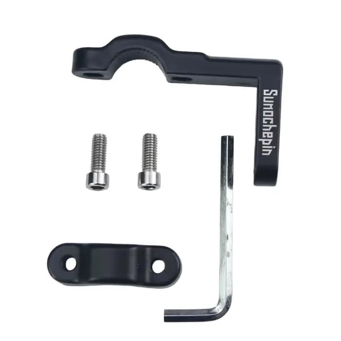 Support de guidon pour accessoires de moto, pince en alliage d'aluminium, support de rétroviseur de