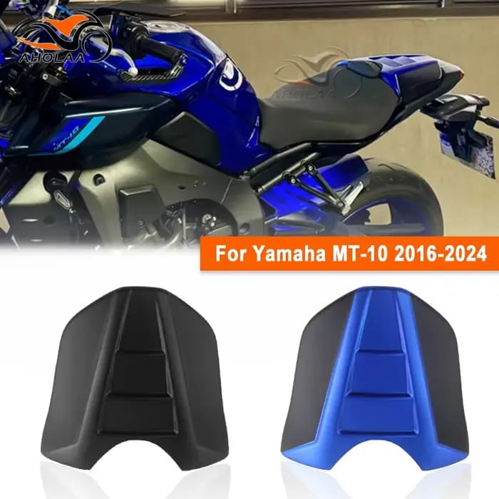 Housse de siège arrière simple pour Yamaha MT 10 MT10 MT-10, accessoires de moto, carénage de passag
