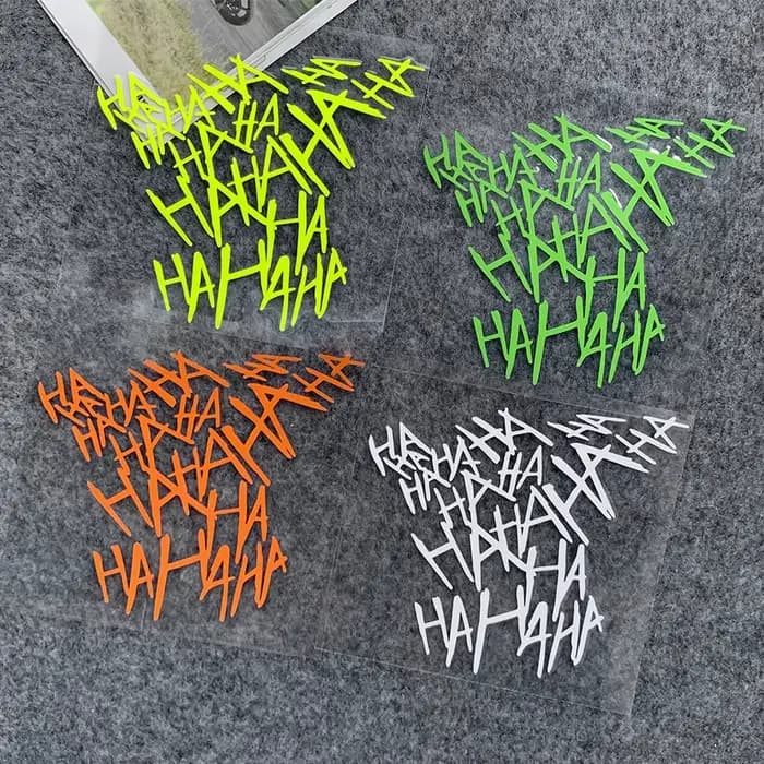 HAHAHA réflecteur Moto casque autocollants Moto accessoires décalcomanie pour Yamaha R1 R3 MT07 R7 Y