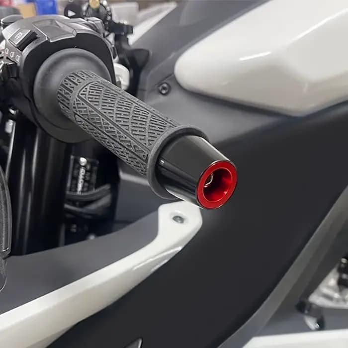 Pour CB750 Hornet CB 750 HORNET 2023-2026 7/8 "22mm moto CNC guidon poignée extrémités contrepoids c