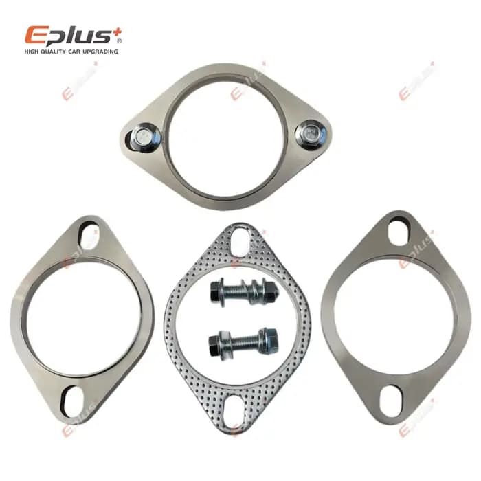 Eplus-Kit de joints universels pour silencieux de moto, tuyau d'accès pour voiture, acier inoxydable