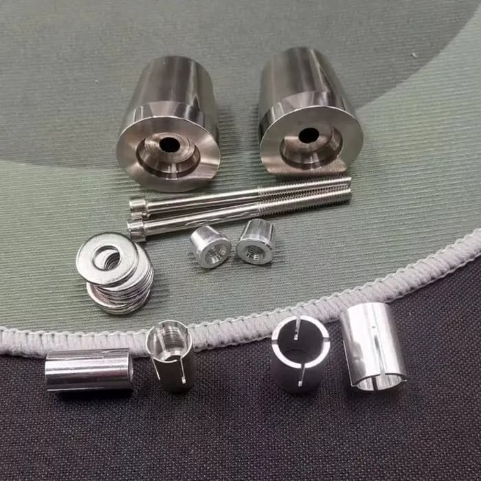 Embouts de poignées de moto en acier inoxydable, pour Suzuki GSR750, GSR600, GSR400, GSR GSX1400, GS