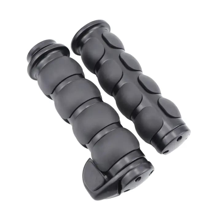 25mm 1 "moto guidon poignée barre fin poignées pour Harley Cruiser Chopper personnalisé Suzuki Boule