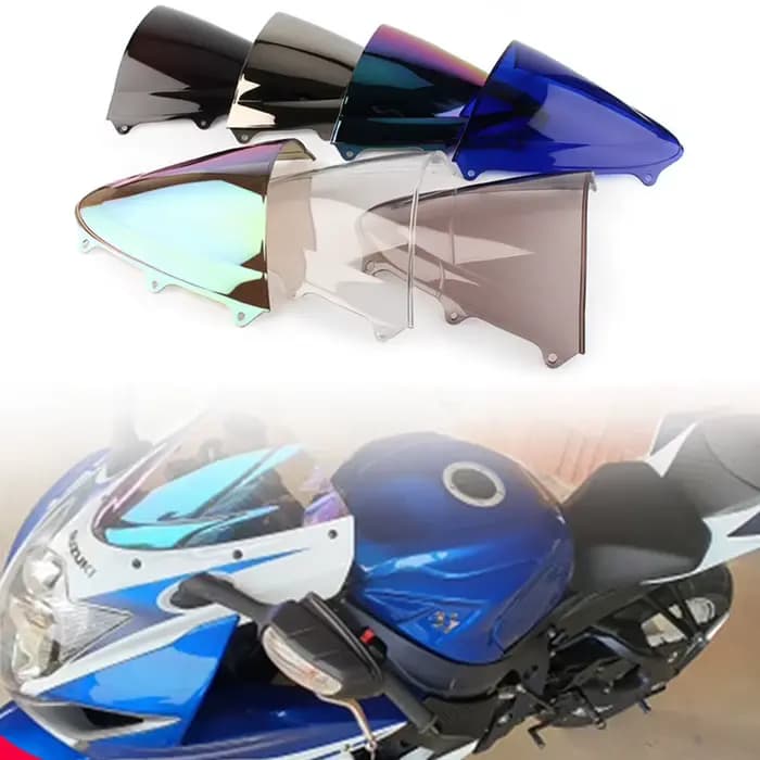 Pare-brise à Double bulle pour moto Suzuki GSX-R GSXR 600 750 GSXR600 2011-2018 K11, accessoires de