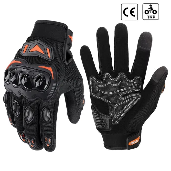KEMITOUR été Moto gants CE écran tactile sport Moto Luvas protection vtt Guantes gants pour hommes f