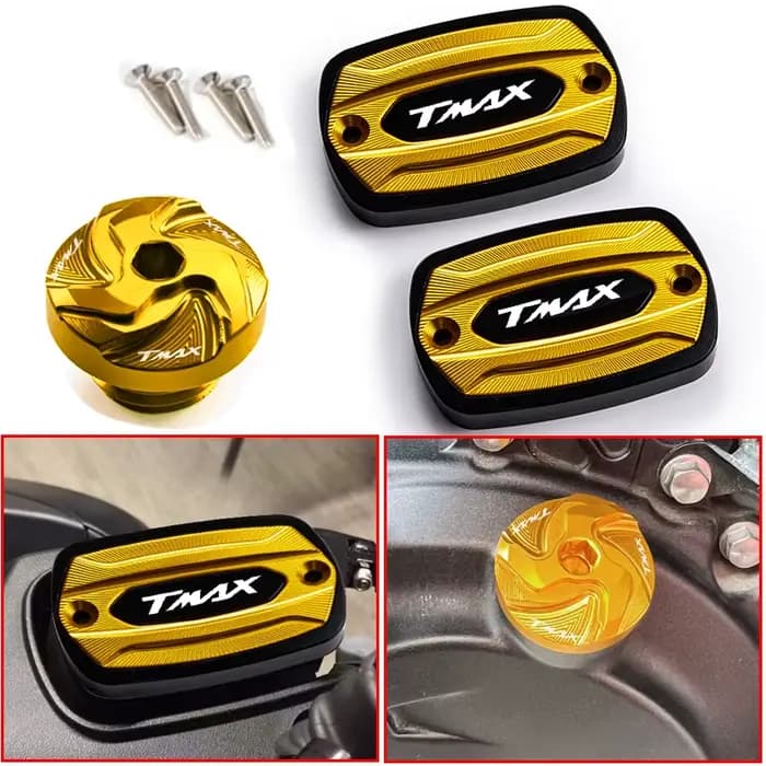 Bouchon de réservoir de liquide de frein avant et bouchon de remplissage, accessoires pour YAMAHA TM
